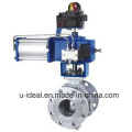 Light Industry Pneumatic O Type Ball Control Valves